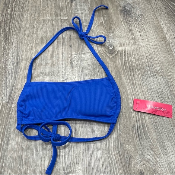 Xhilaration Swim New Xhilaration Blue Bikini Top Xs J Poshmark